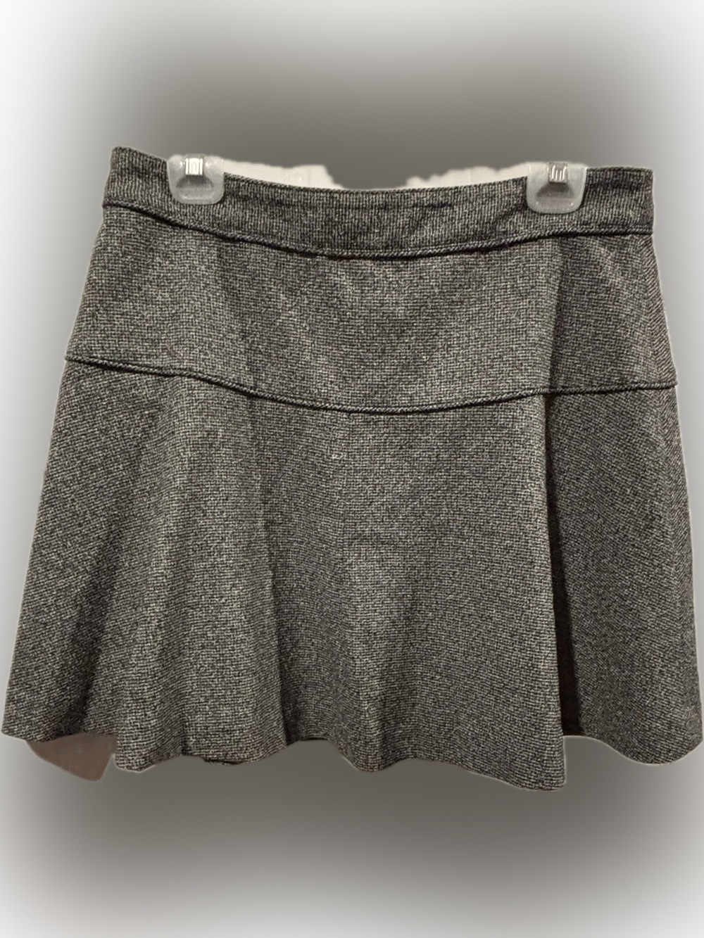 Banana Republic Grey A-line Skirt Size 10 Flare Career Work Classic